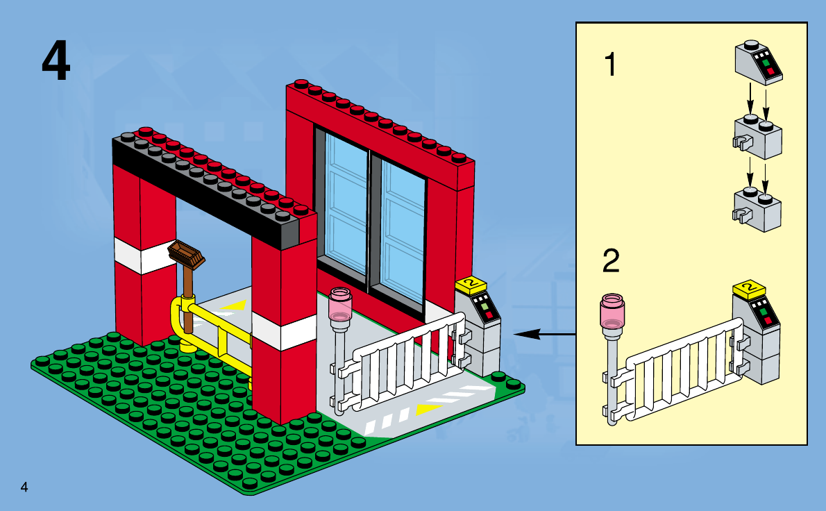 Лего дупло пожарная станция инструкция по сборке в картинках