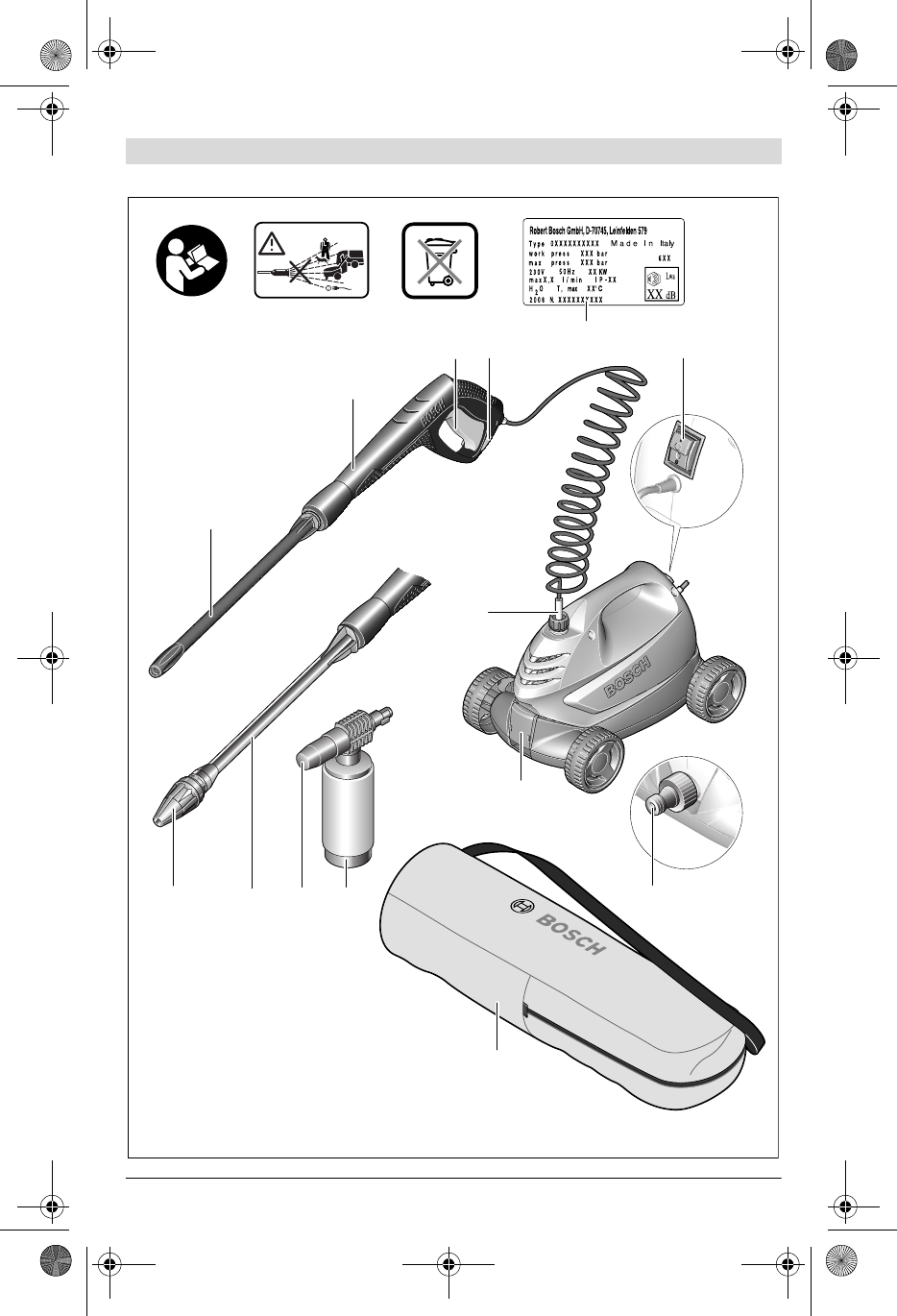 Manual Bosch Aquatak Go Plus Page 1 Of 119 Danish German