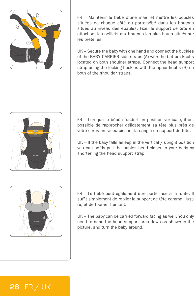 Manual Cybex I Go Page 26 Of 42 English German Dutch French Italian Turkish