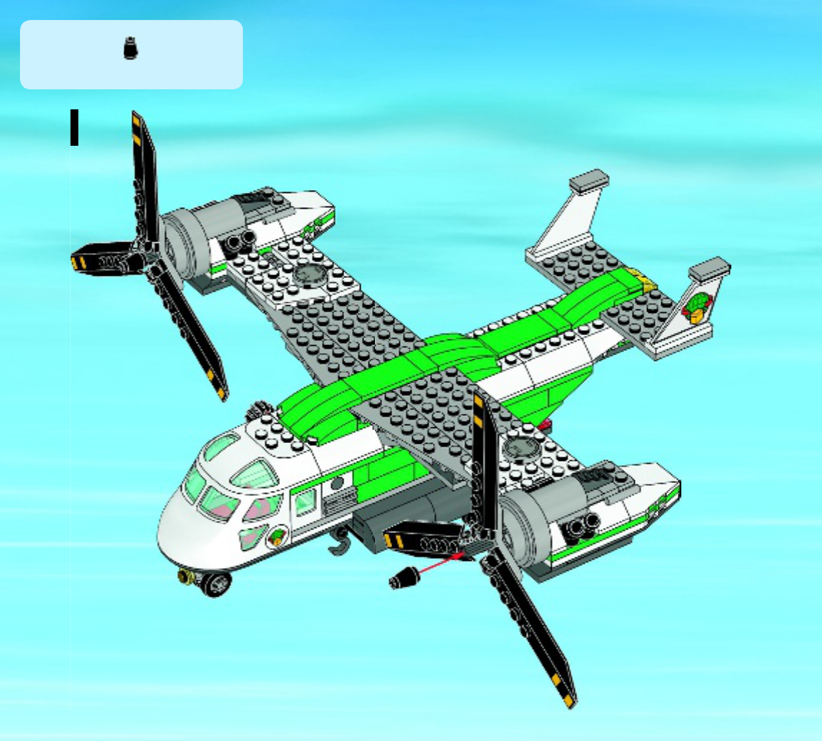 Manual Lego 60021 Cargo Heliplane 3 (page 32 of 36) (English, German, Dutch, French, Italian, Polish, Portuguese, Swedish, Turkish, Spanish, Norwegian, Finnish)