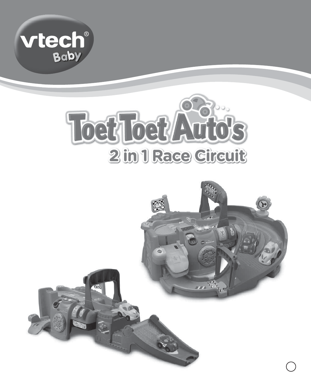 Tahiti Saga Oven Manual VTech Toet Toet Auto s 2 in 1 Race Circuit (page 1 of 14) (Dutch)
