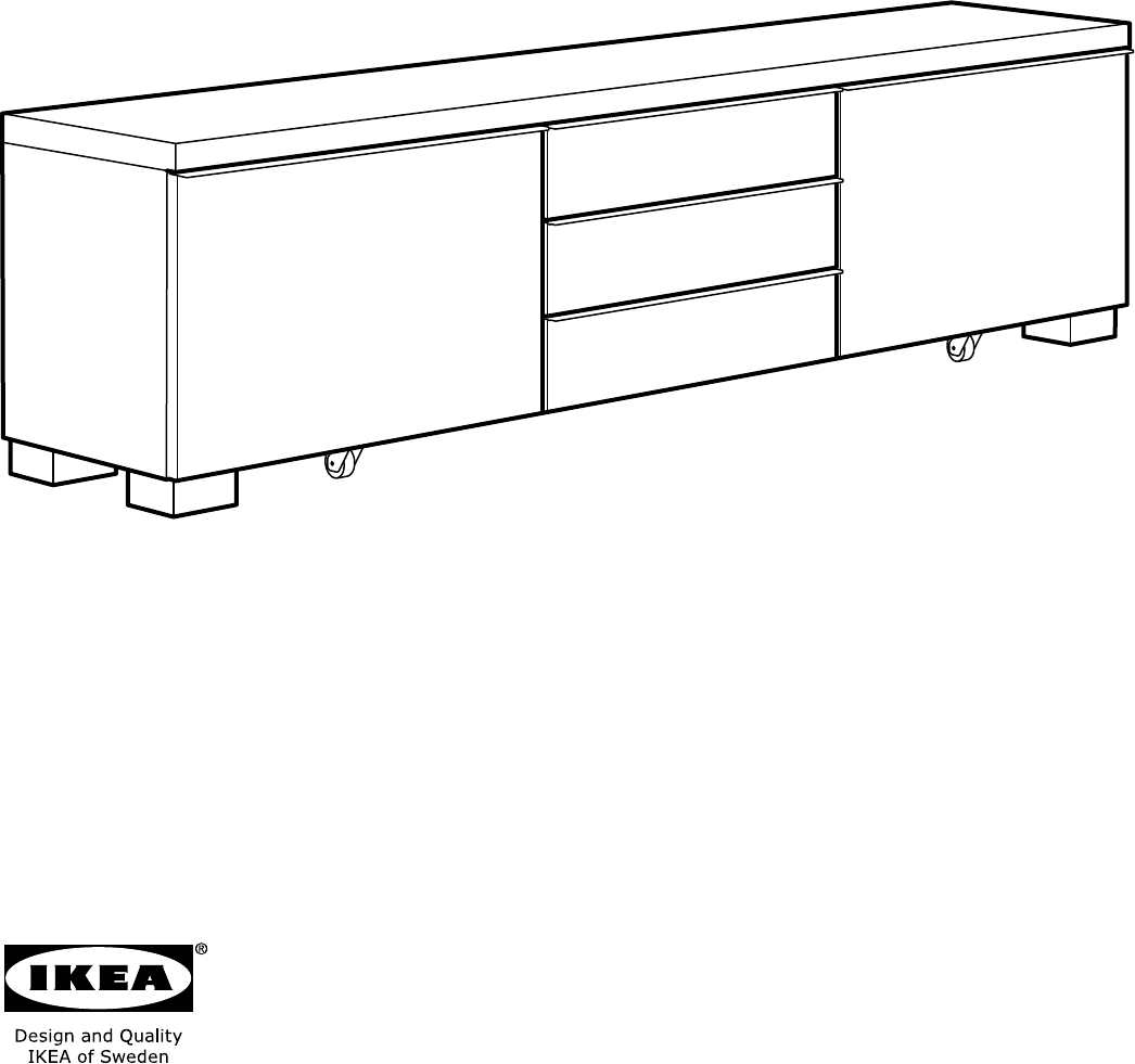 Savant capaciteit Ijsbeer Manual Ikea BESTA BURS Tv-meubel (page 1 of 28) (All languages)