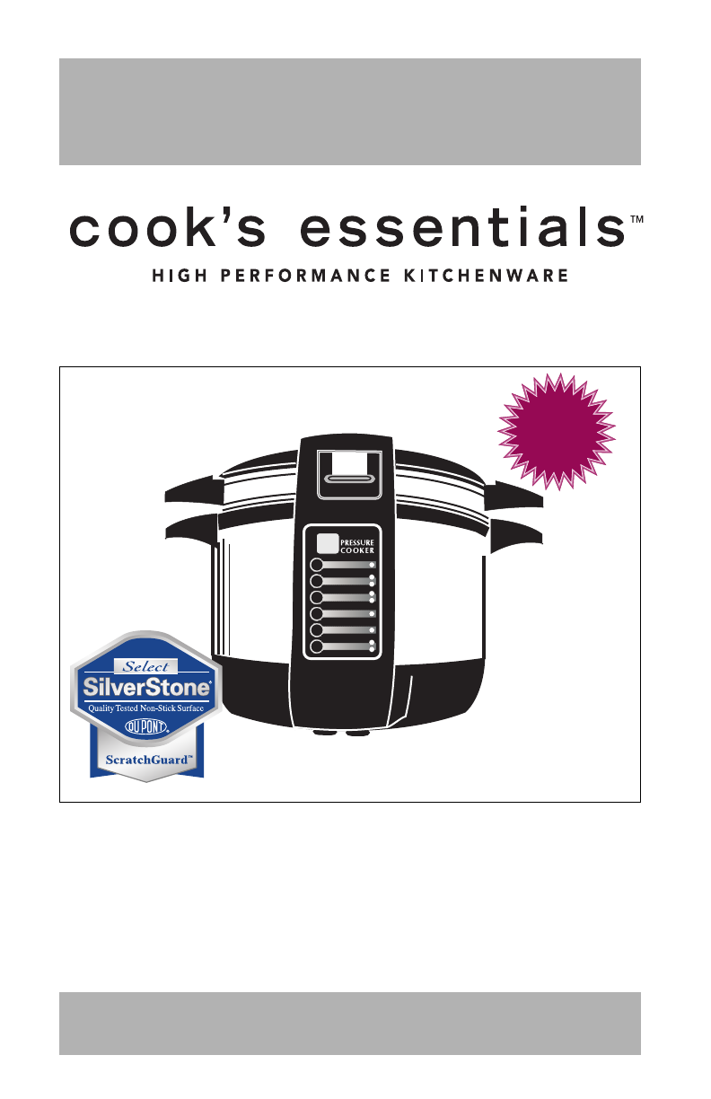 Manual Cooks Essentials PC 400 (page 1 of 40) (English)