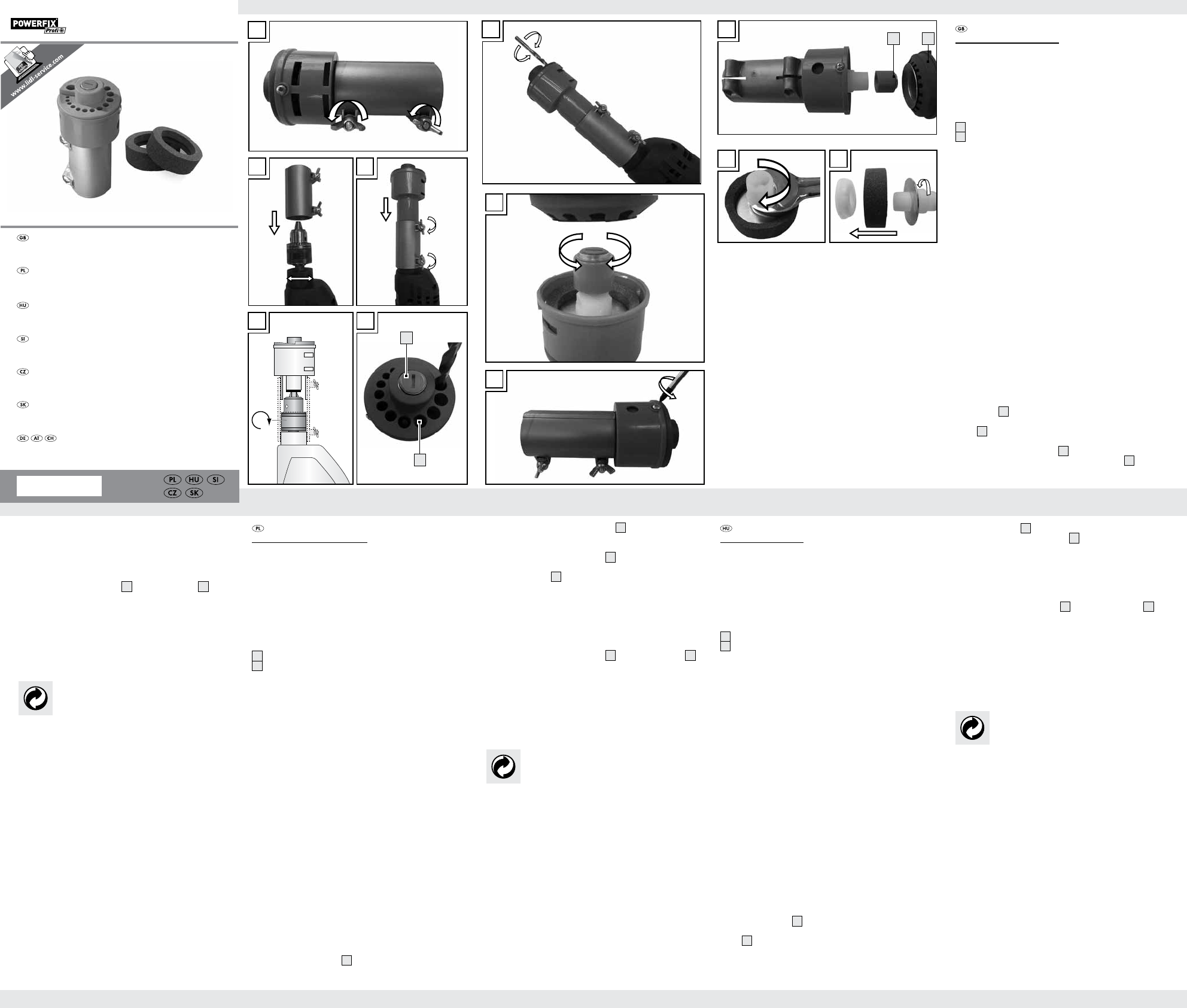 Image of Powerfix Z31809 drill bit sharpener