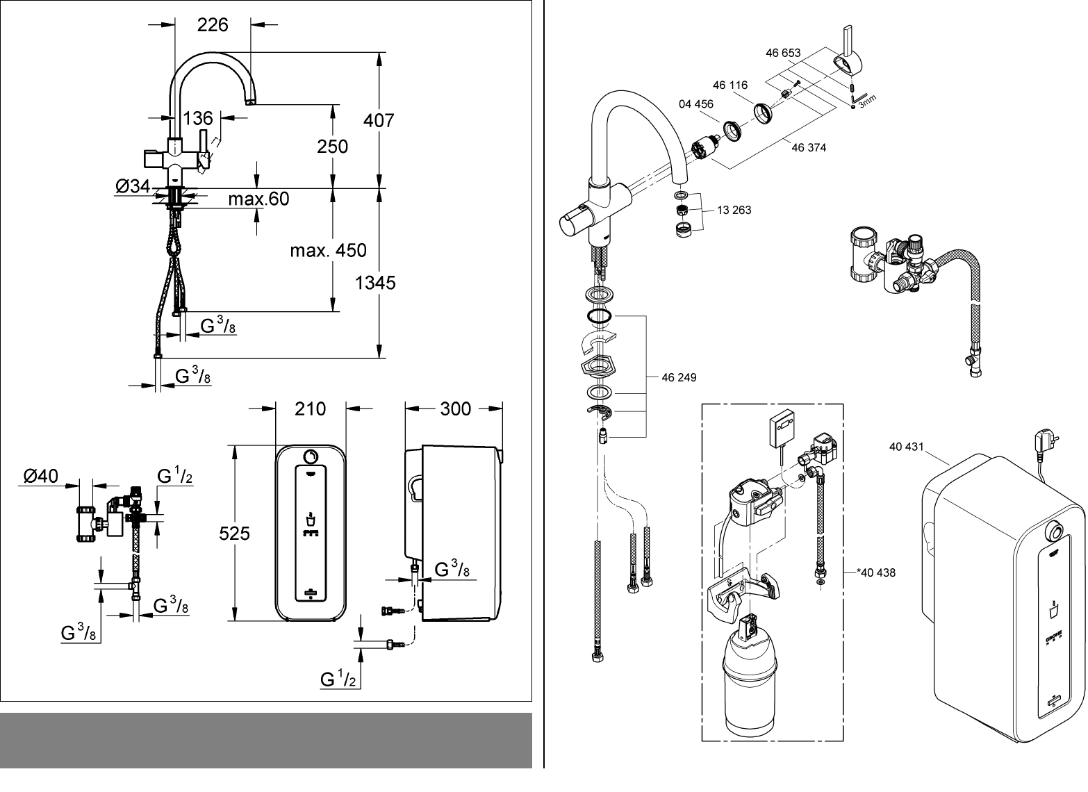 Manual Grohe Duo (page 1 of (All languages)