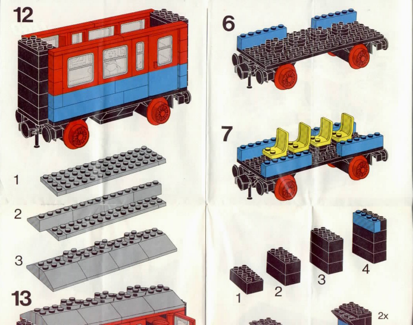 Как собрать маленький. Лего Passenger Wagon. Лего Passenger Wagon 164. Лего 7818. Вагон из лего РЖД самоделки.