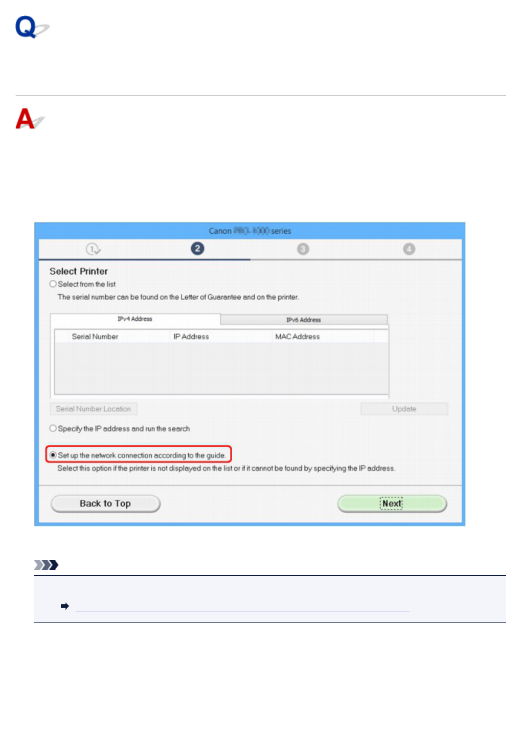 find mac address for canon printer