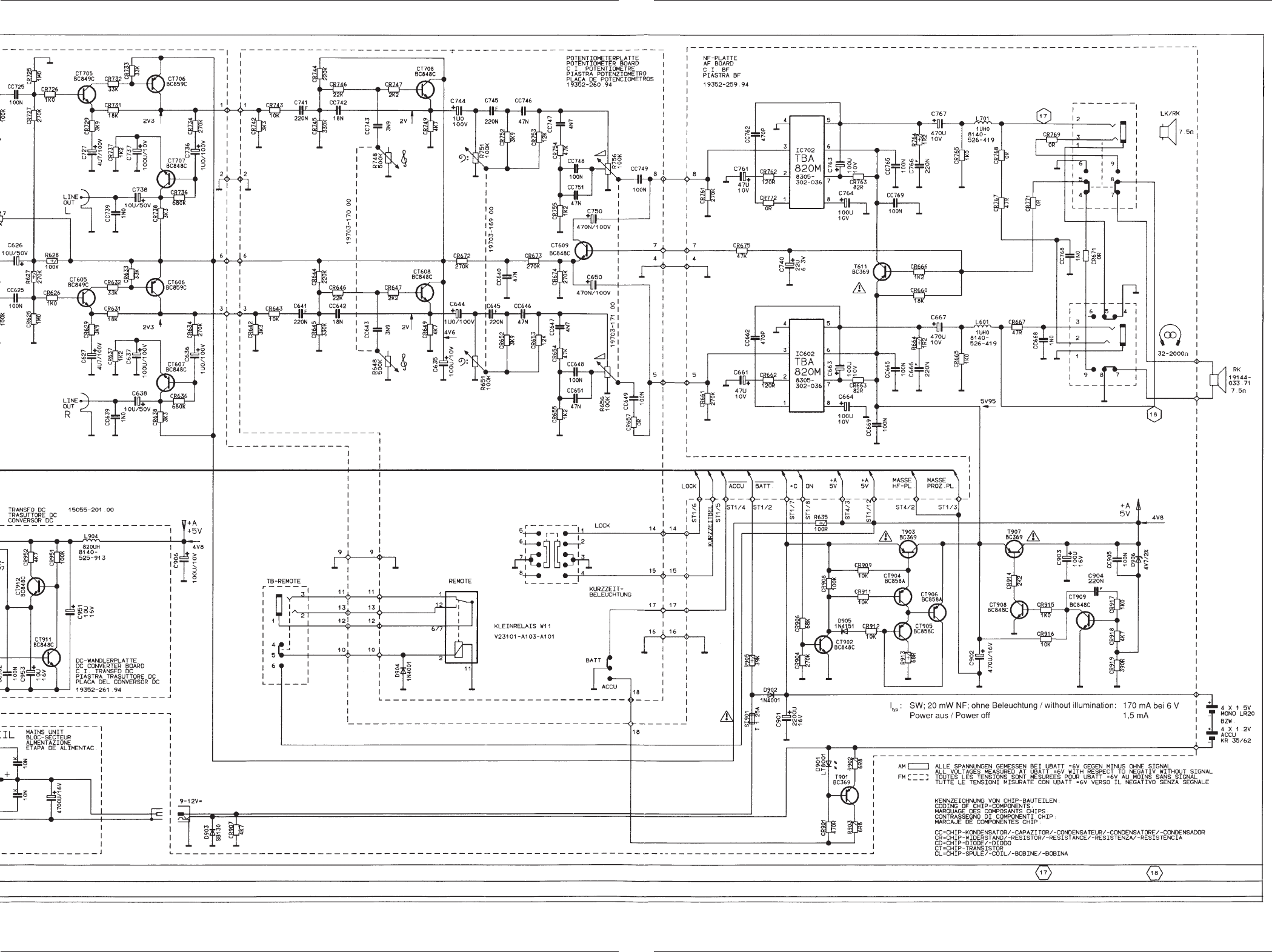 Grundig satellit 2100 схема