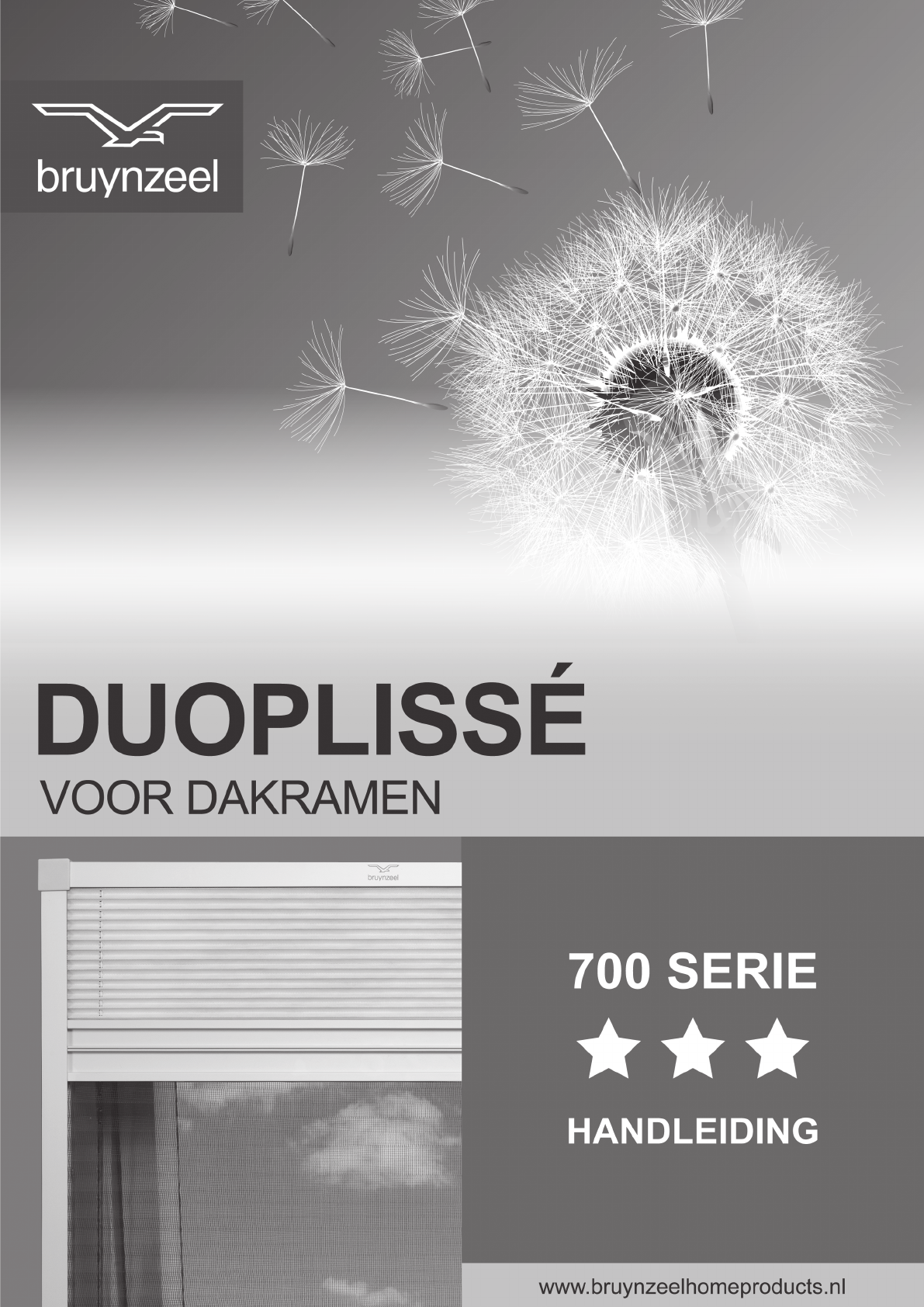 Bruynzeel 634364 S700 Duo-Plisse Dakraam 1 of 12) (Dutch)