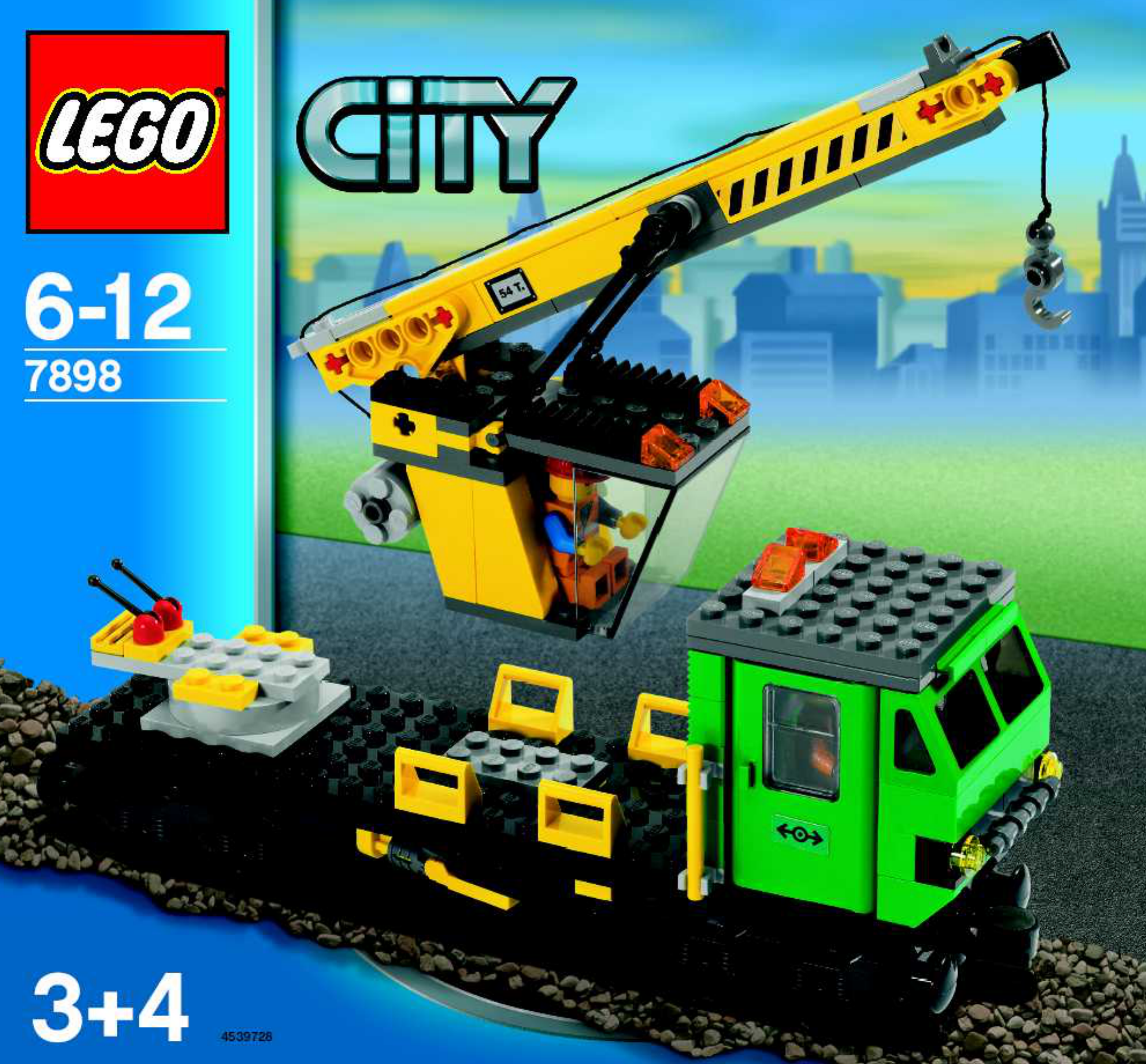 Manual Lego 7898 City 1 (All languages)