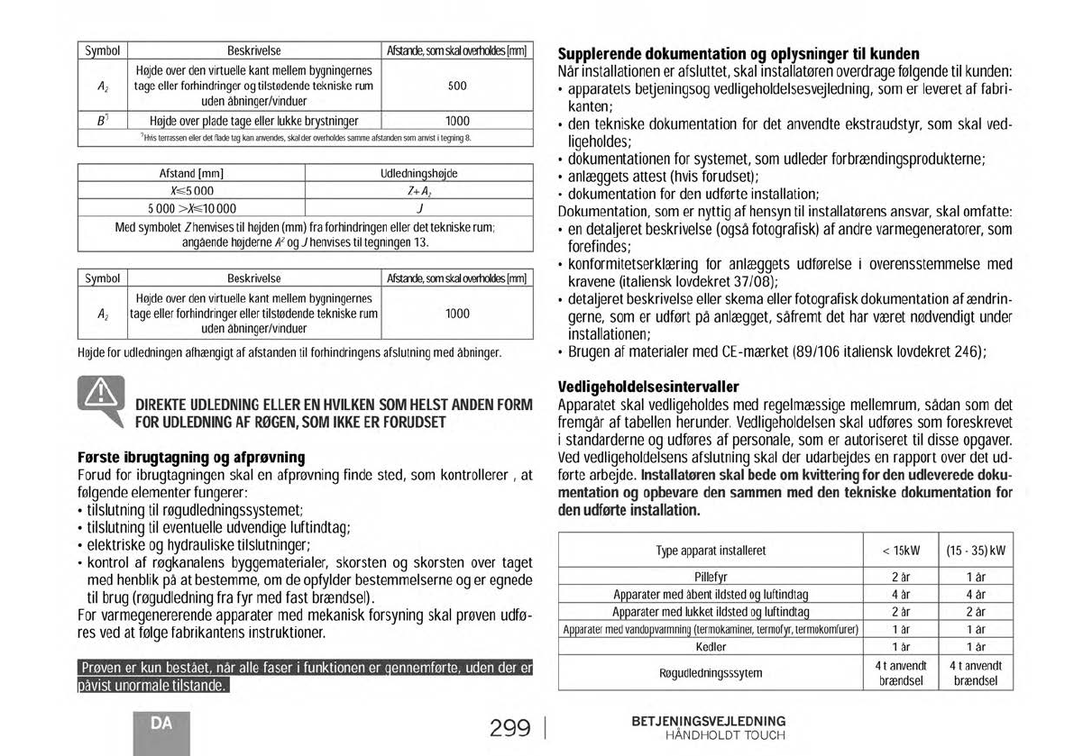 Manual Ravelli Touch Radio Pellets Page 302 Of 386 English German Dutch Danish French Italian Spanish