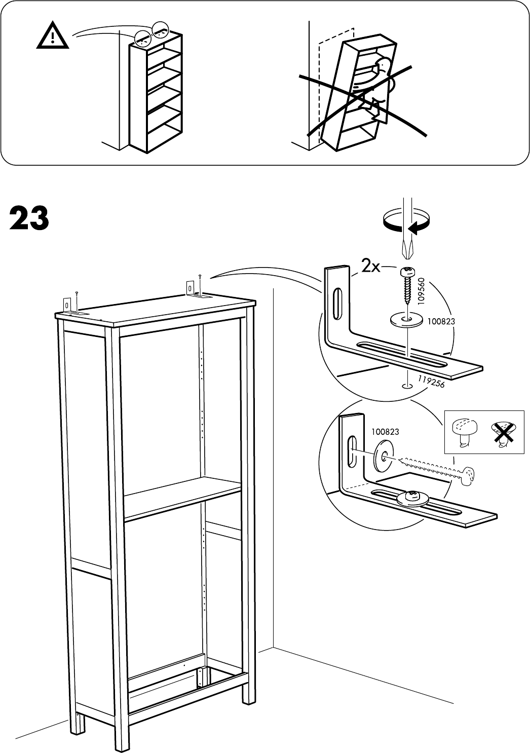 Manual Ikea 002 456 44 Hemnes Boekenkast Page 29 Of 32 All Languages