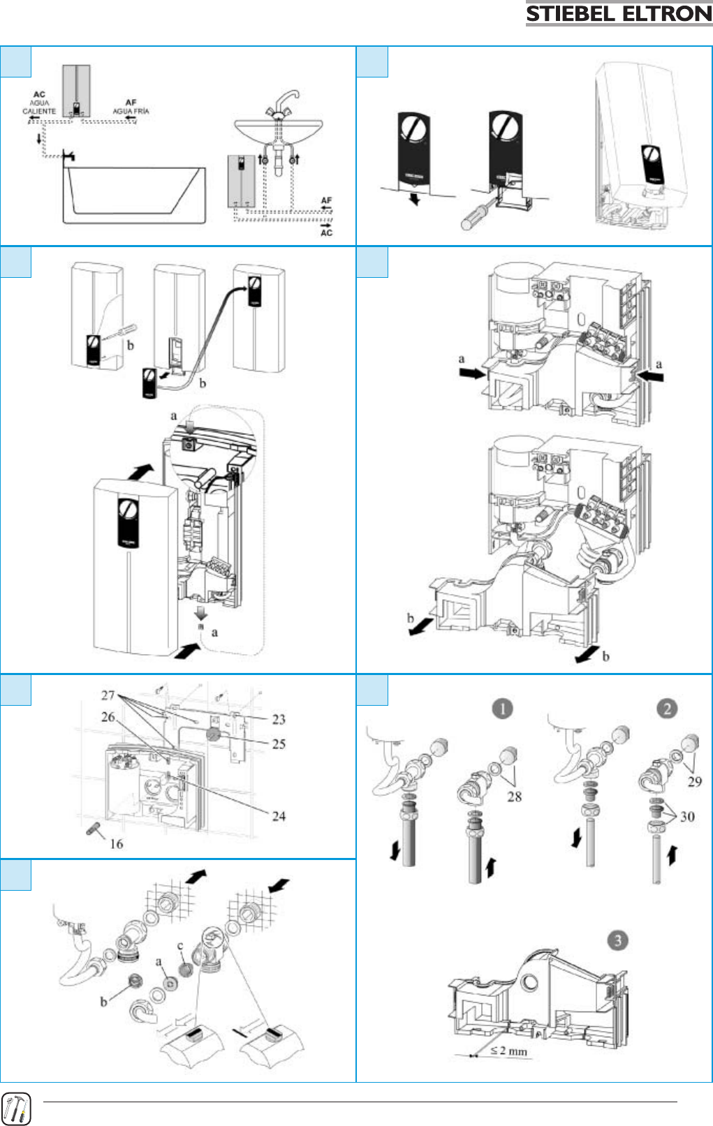 Кронштейн для нагревателя Stiebel Eltron