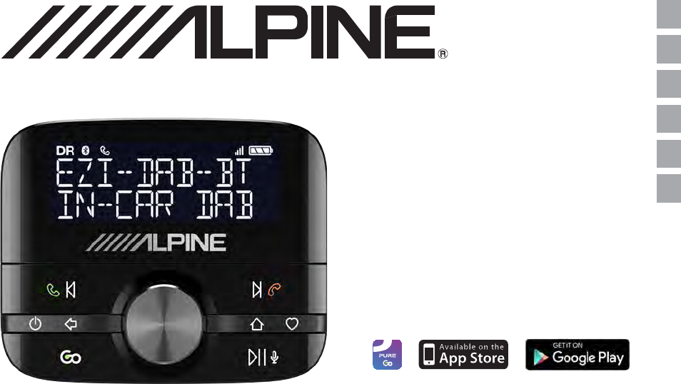 Alpine - EZi-DAB-GO Interface para Radio Digital (DAB/DAB+)