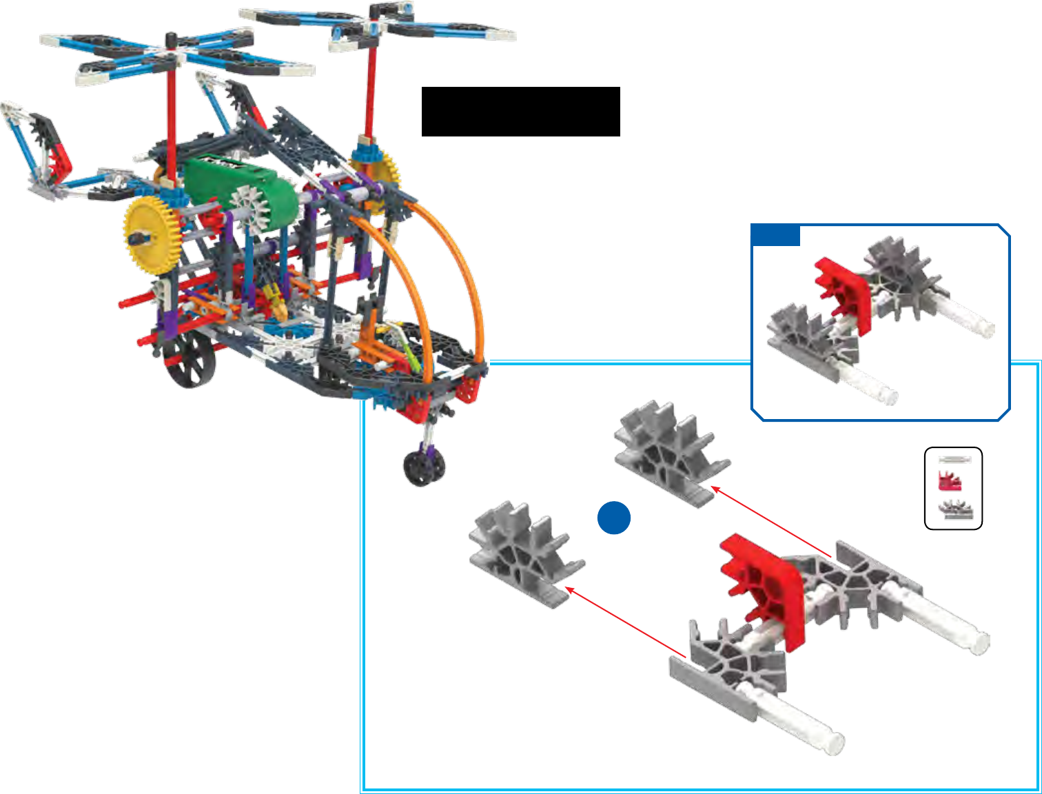 Manual Knex Heli Plane Page 1 Of 25 All Languages