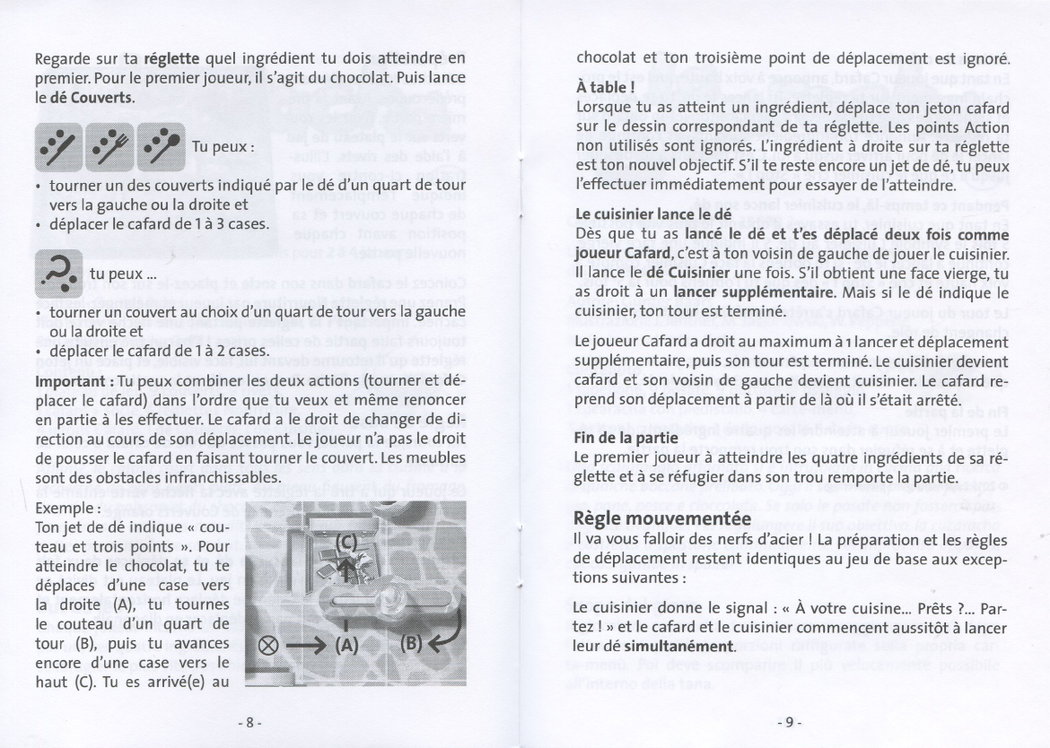 cilinder klauw Omgeving Manual Ravensburger 233922 La Cucaracha - reiseditie (page 4 of 6) (Dutch,  French)