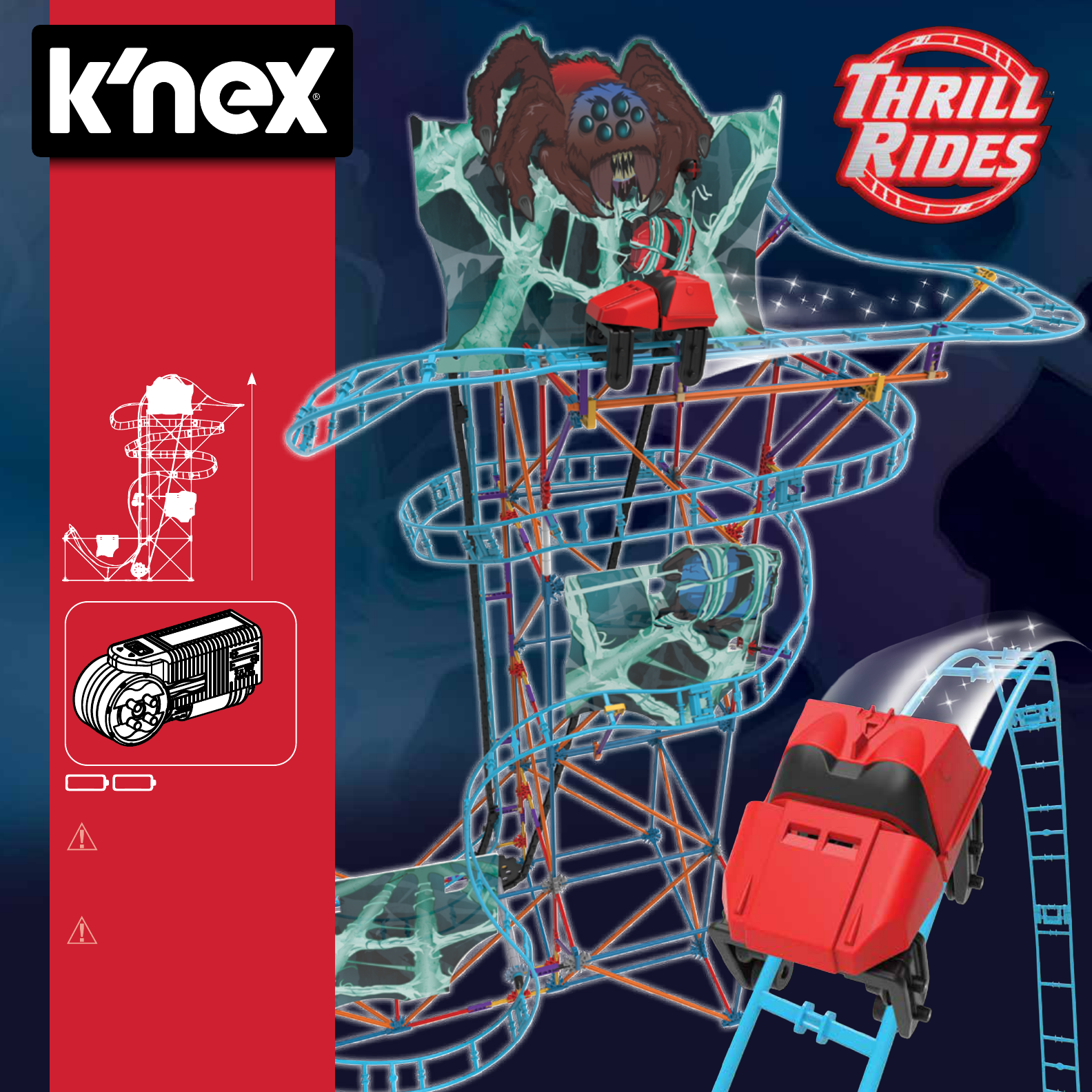 knex cobweb curse roller coaster