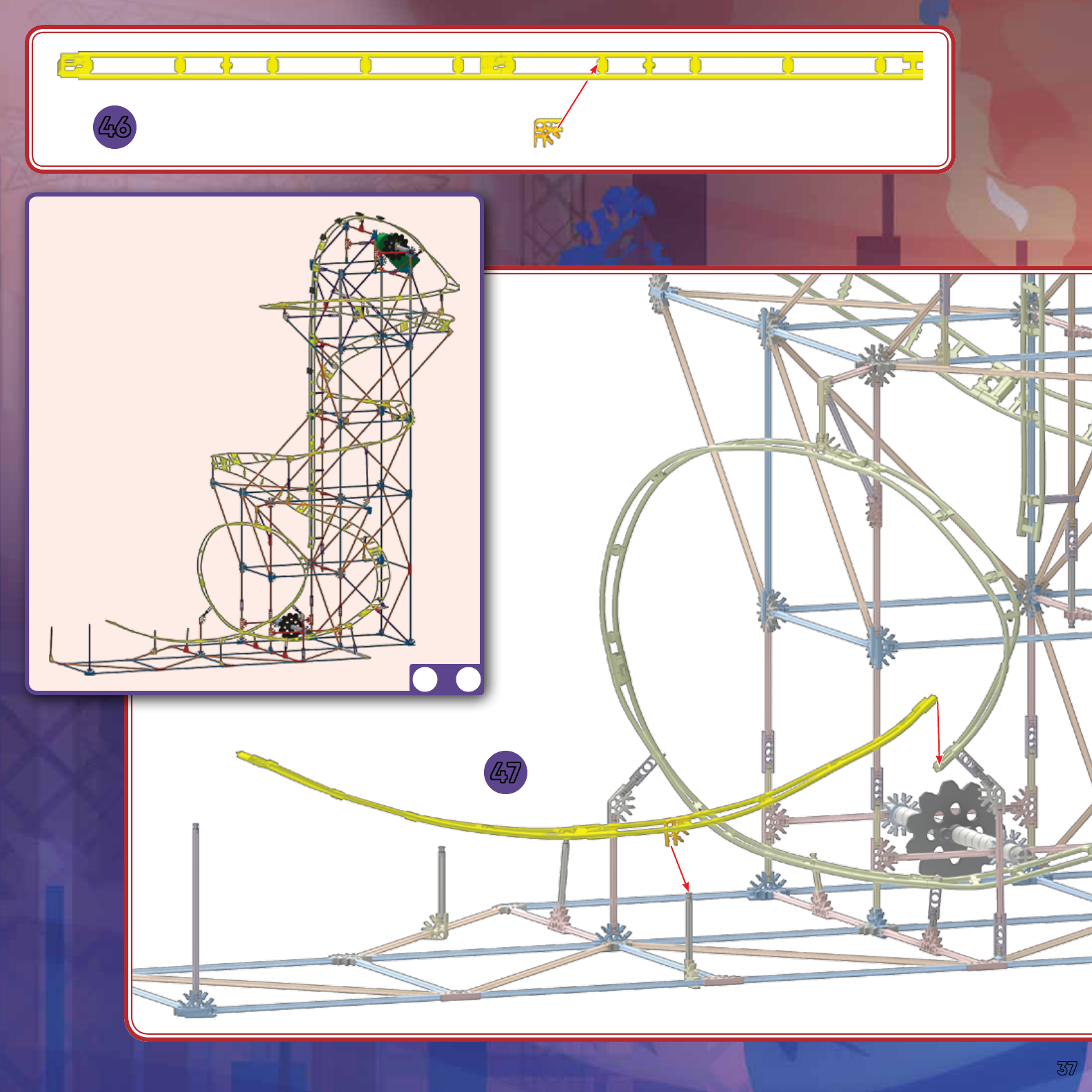 knex vultures vengeance roller coaster