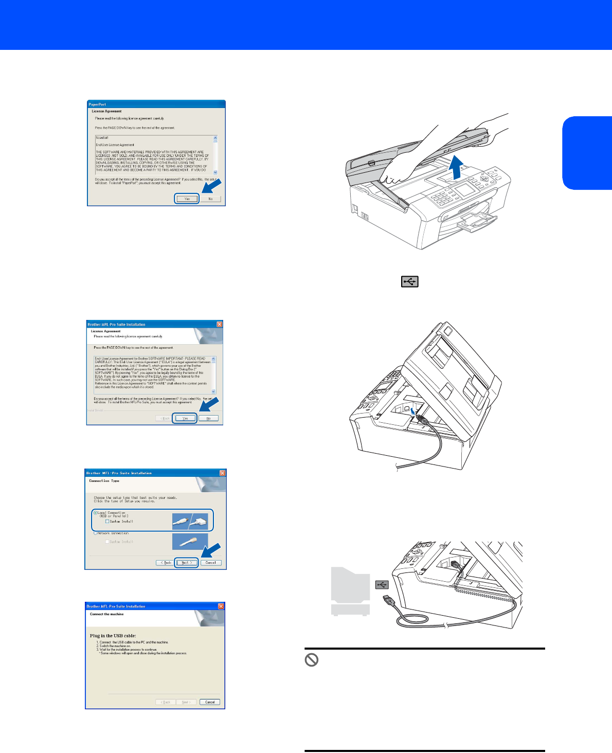 brother controlcenter3 uising ocr software not installed