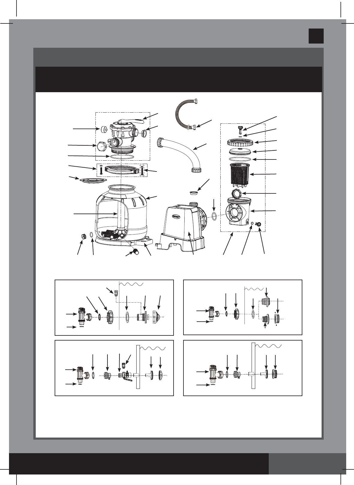 Manual Intex Sf70110 Krystal Clear Page 1 Of 24 English