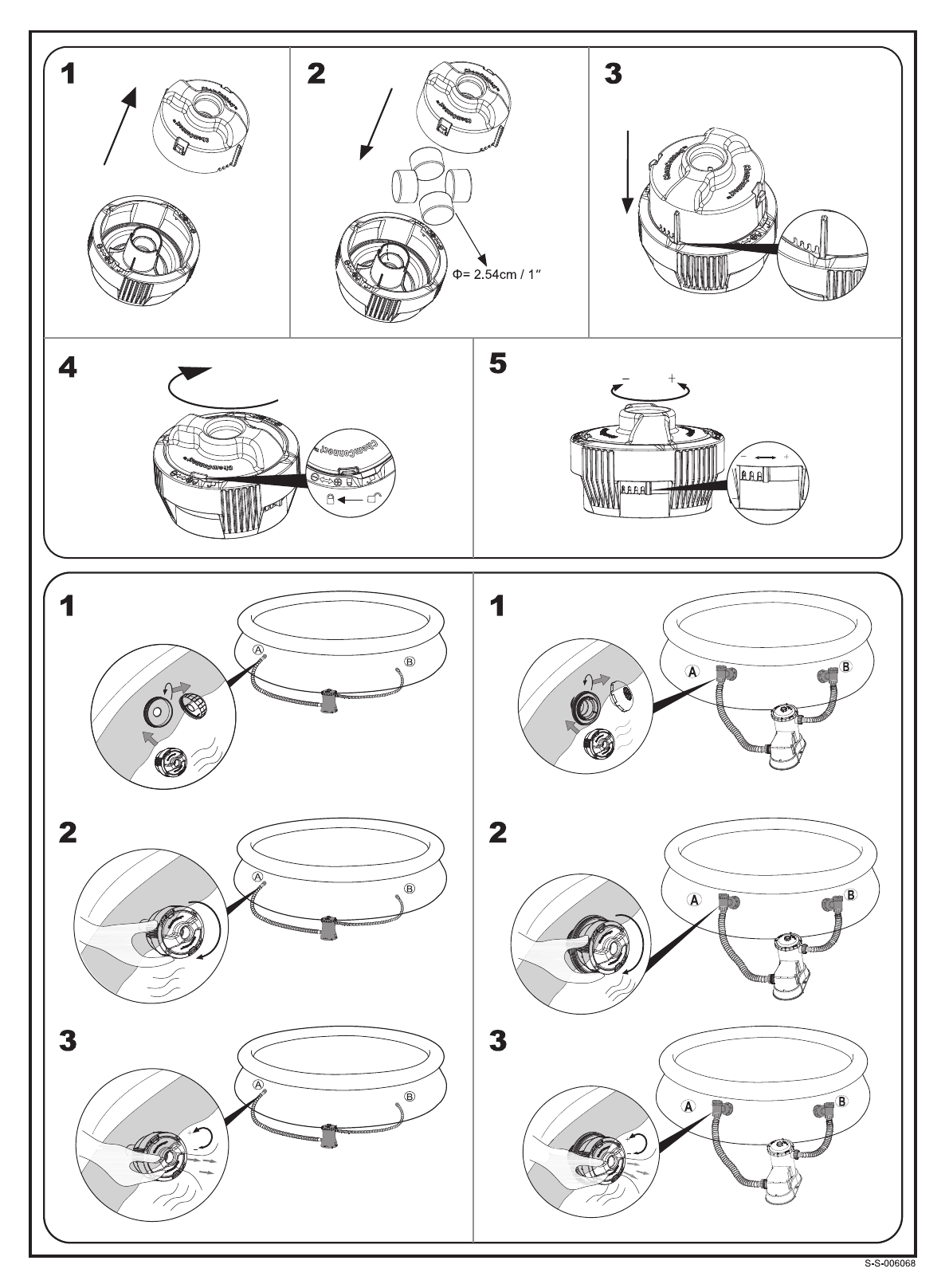 Manual Bestway Chemical Dispenser (page 1 Of 1) (all Languages)