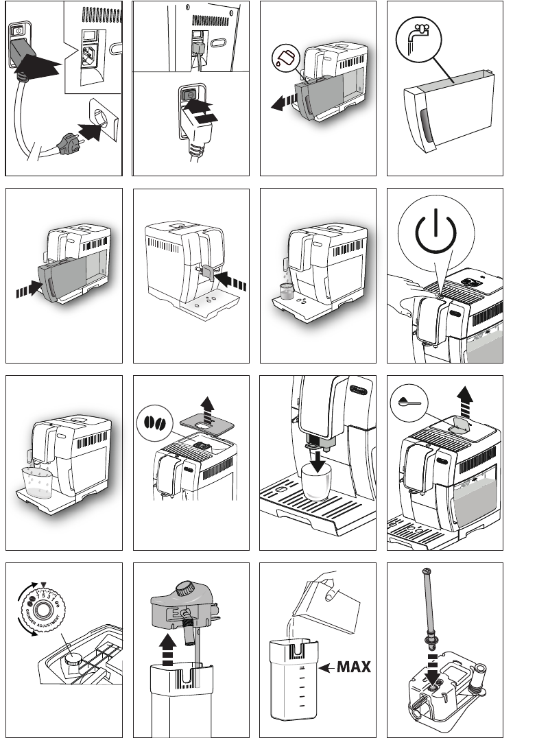 Manual Delonghi Ecam 370 95 T Dinamica Plus Page 1 Of 386 All Languages