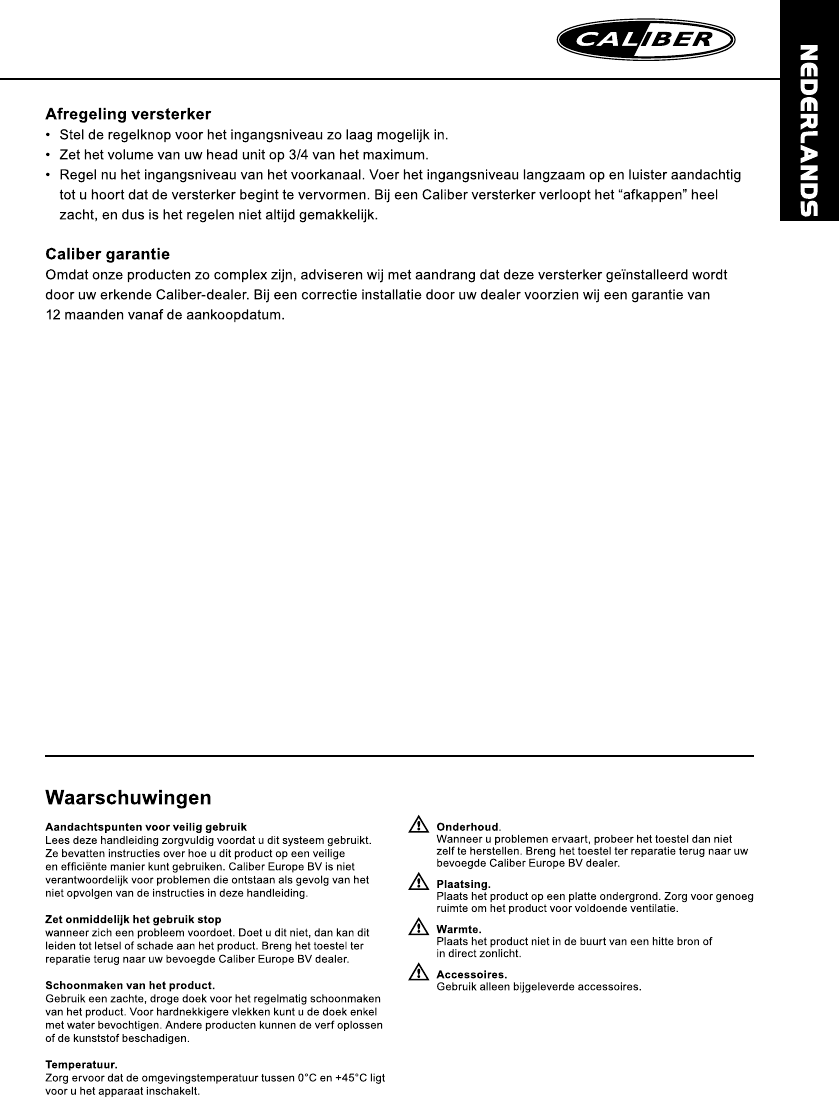 Tientallen schieten Wierook Manual Caliber CA100.2M (page 24 of 28) (English, German, Dutch, French,  Italian, Polish, Portuguese, Swedish, Spanish)
