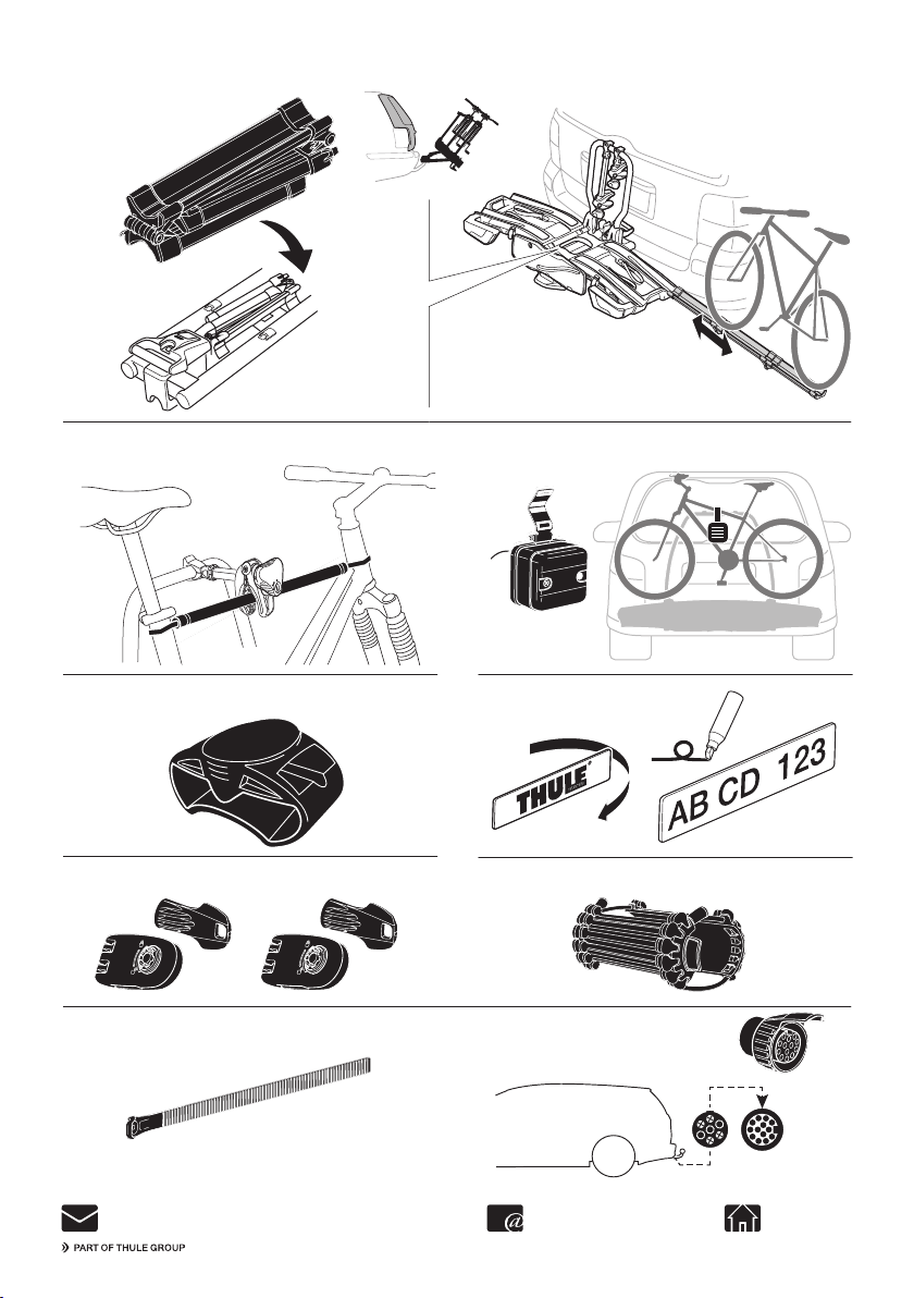 Thule easyfold cheap xt 2 manual