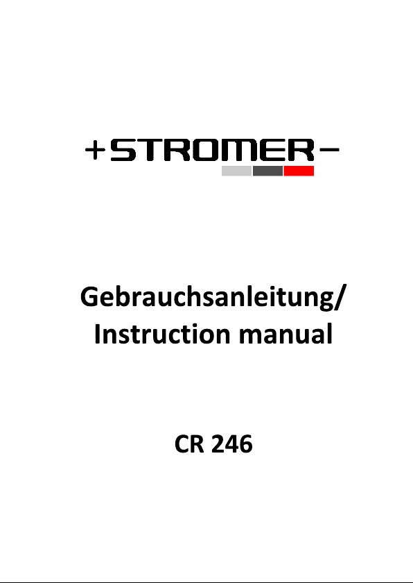 Stromer cr246 deals