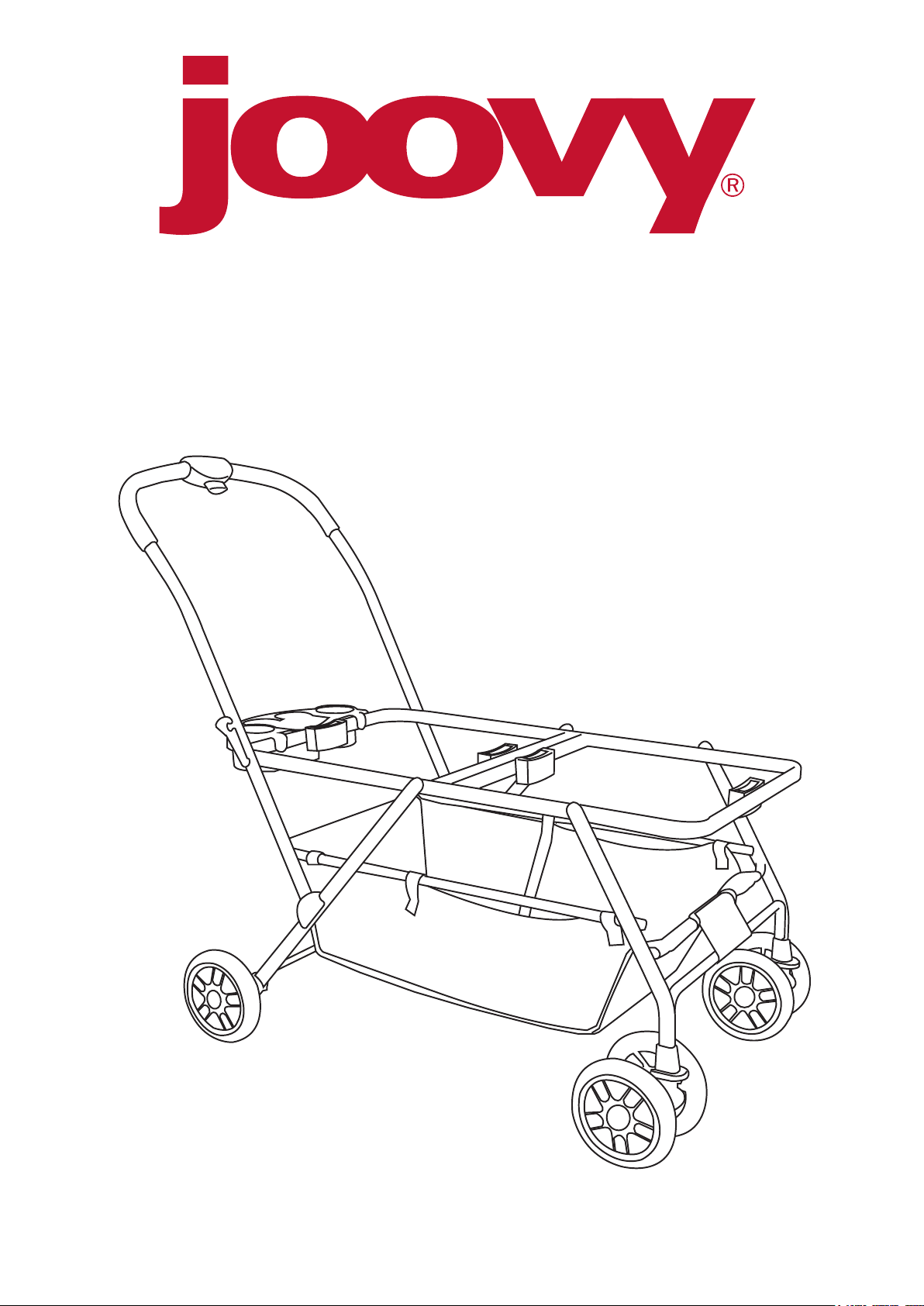 Manual Joovy Twin Roo 00848 (page 1 of 12) (English, French, Spanish)