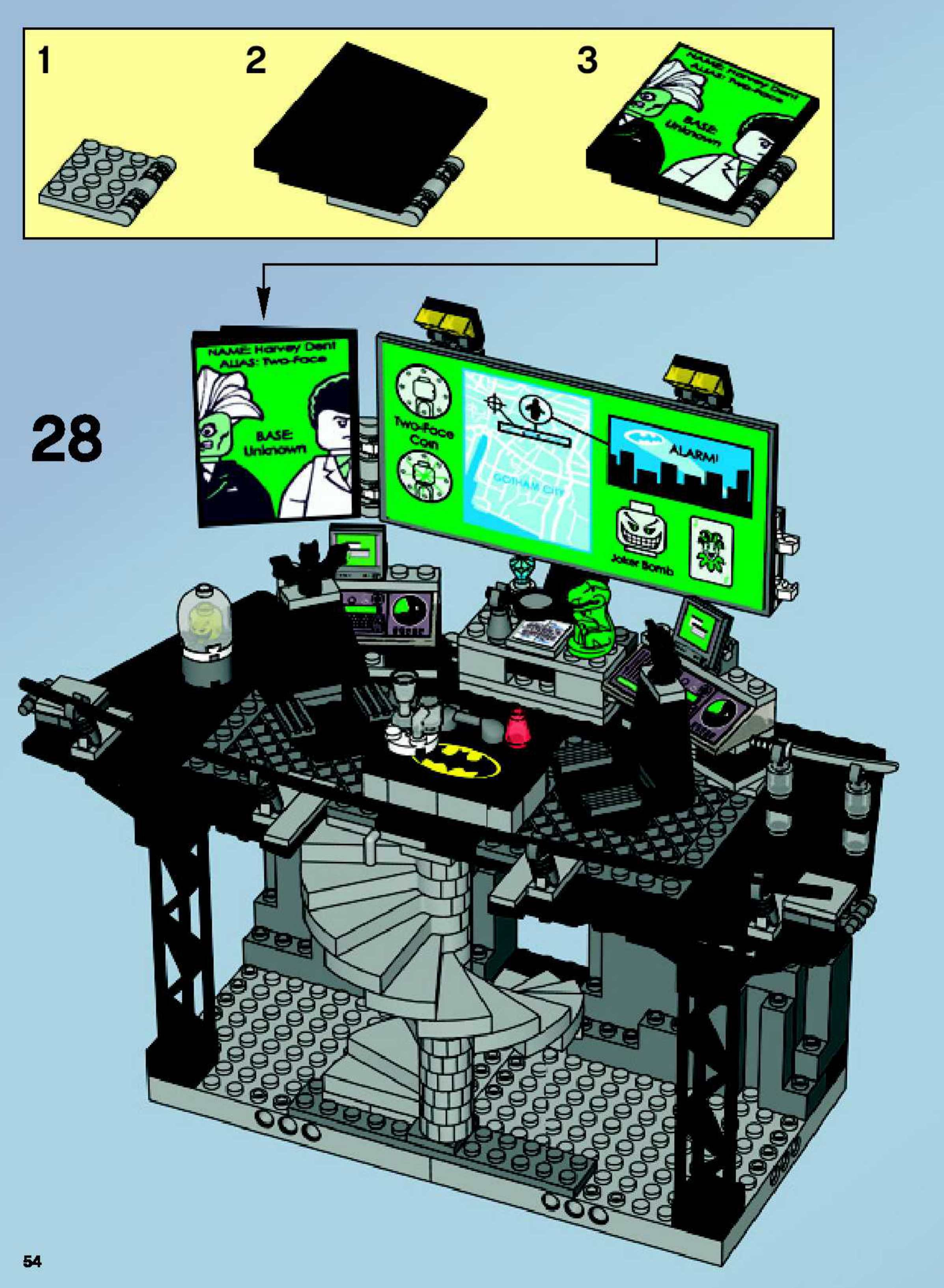 lego batcave 7783