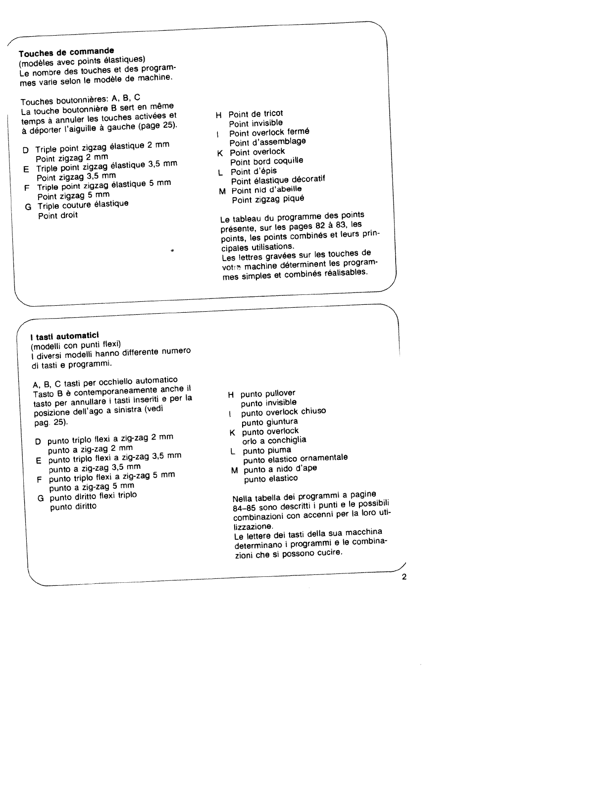 Manual Pfaff Hobbymatic 947 Page 23 Of 90 German English French Italian