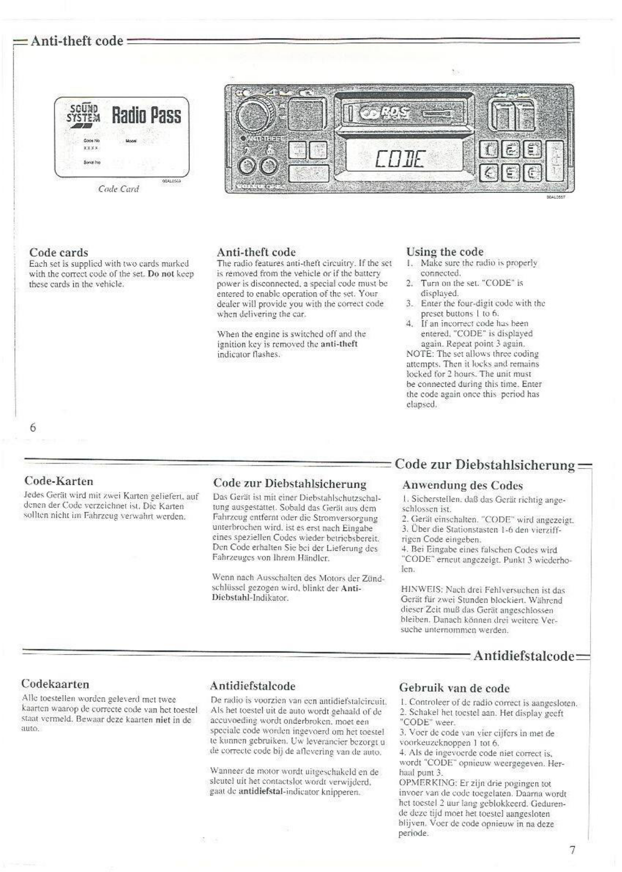 Manual Volvo CR902 (page 3 of 14) (Dutch)