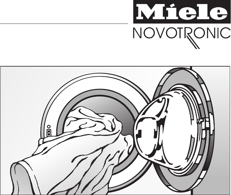 Manual Miele W 842 (page 1 Of 56) (Dutch)