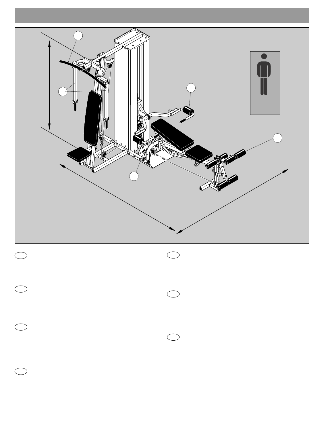 Manual Kettler Multi Fitness Center 7713 000 Page 11 Of 32 English German Dutch French Italian Swedish Spanish