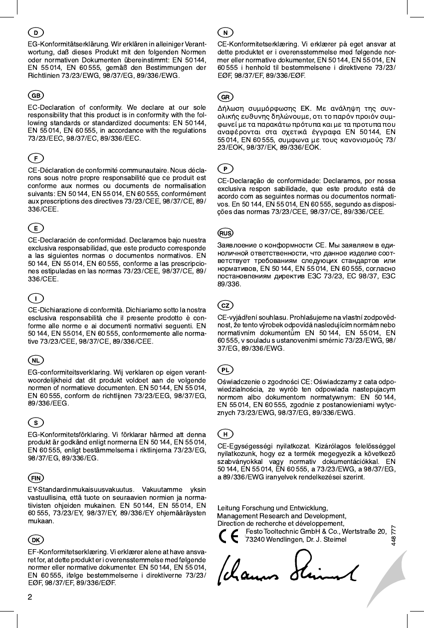 Manual Festool Bf 1 E Page 1 Of 54 Danish German English Spanish French Italian Dutch Norwegian Polish Portuguese Finnish Swedish
