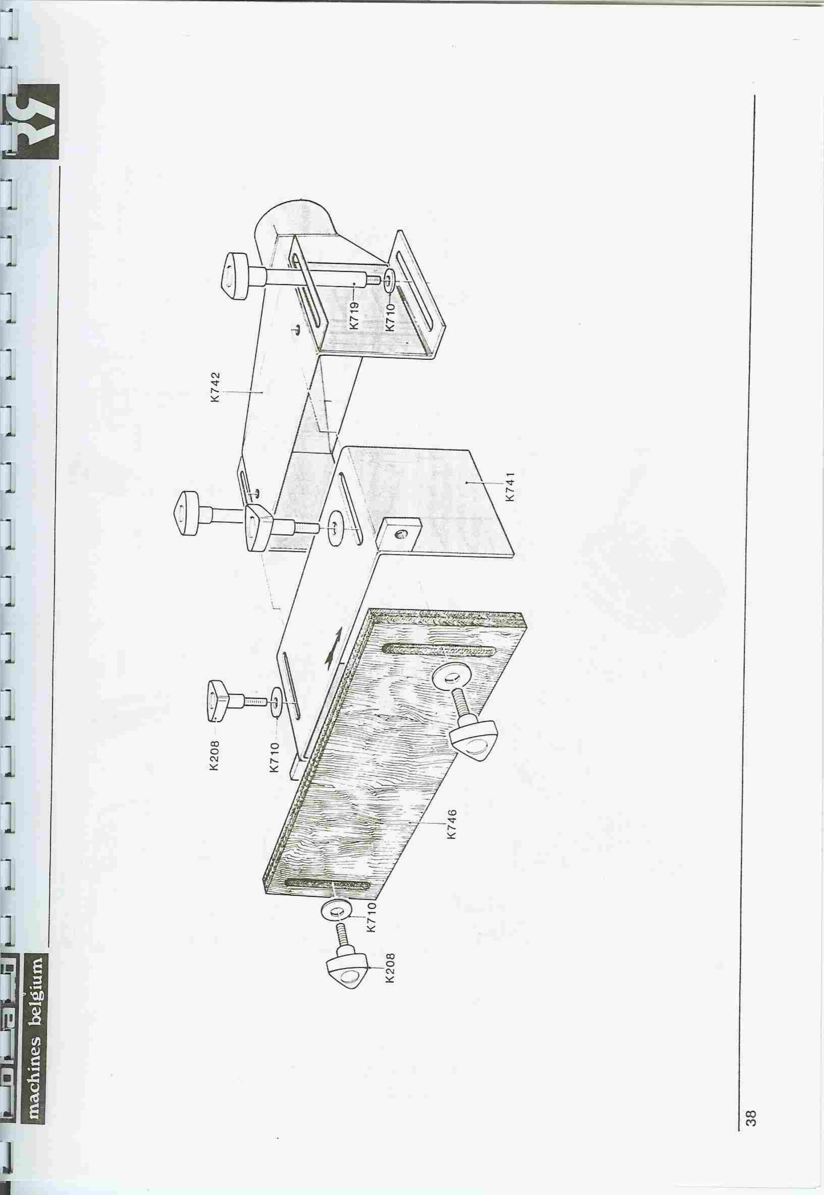 Manual Robland k26 k31 (page 24 of 27) (Dutch)