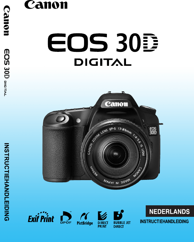 Manual Canon EOS 30D (page 1 of 200) (Dutch)