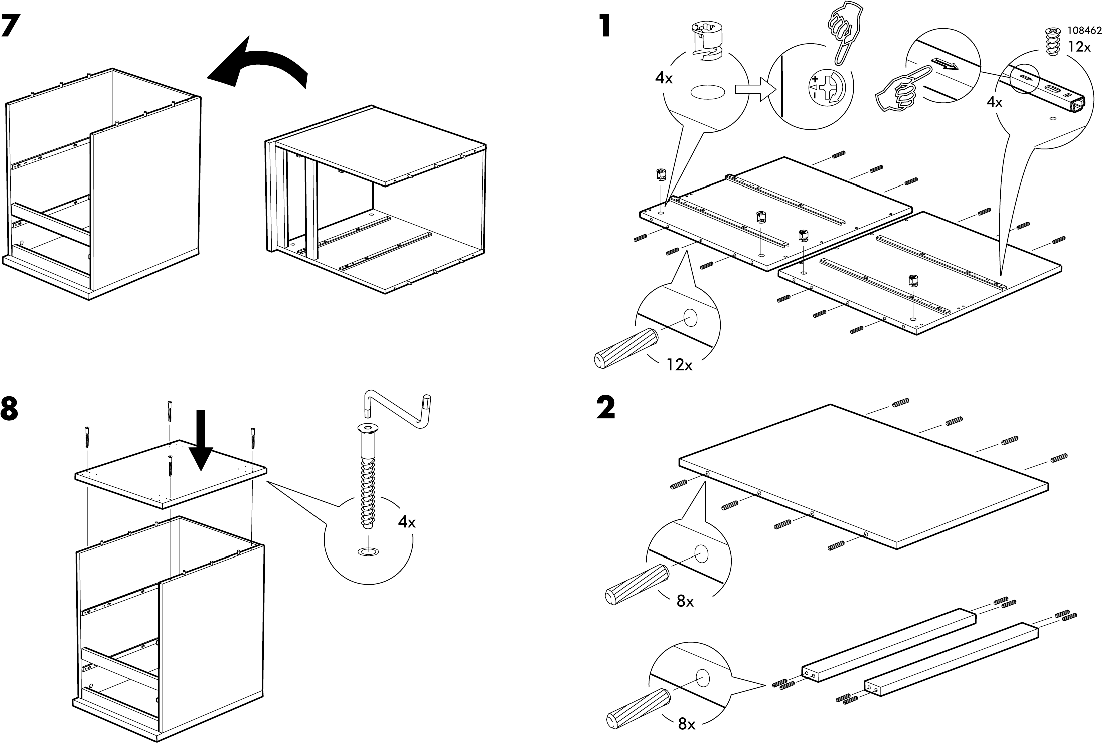 Luxmom инструкция по сборке Manual Ikea Jonas ladekast (page 5 of 6) (English, German, Dutch, Danish, French