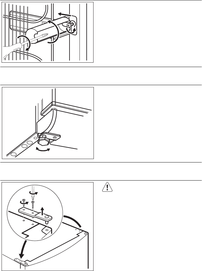 Как заменить задние ролики у холодильника атлант Manual Electrolux EUF2742AOW (page 52 of 60) (English, German, Dutch)