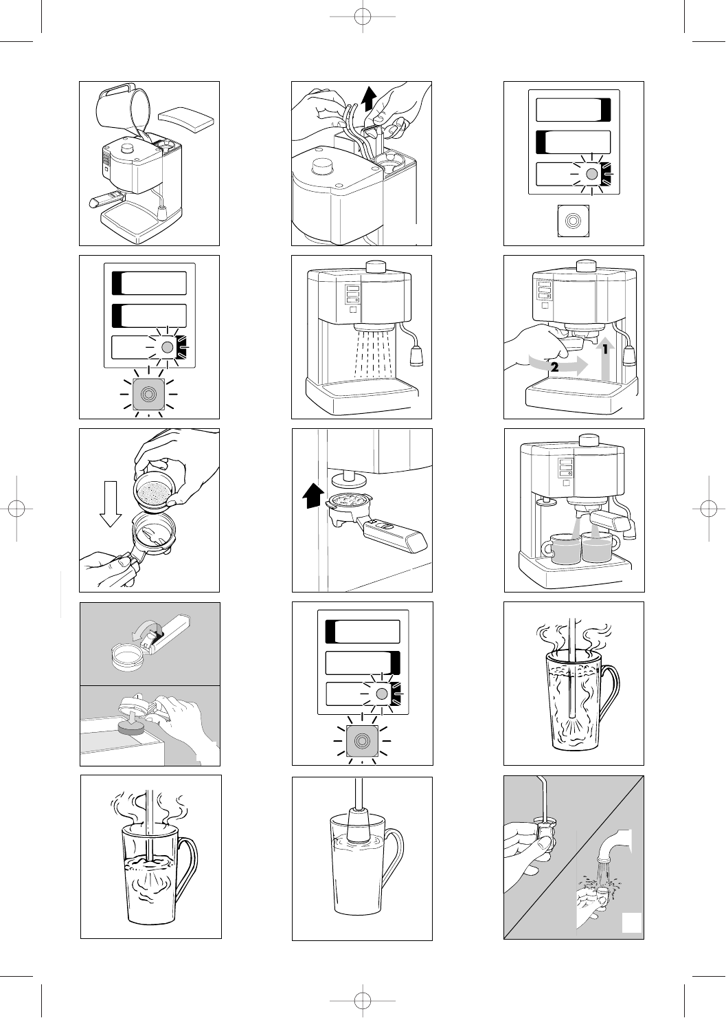 Кофемашина delonghi схема