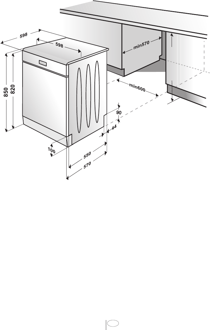 Посудомоечная машина Beko DWD 5414 W