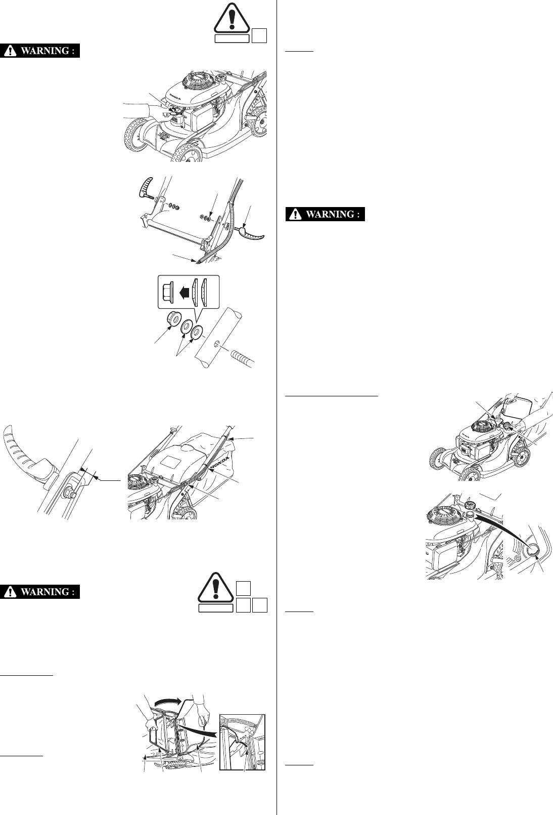 Manual Honda HRX426C (page 4 of 20) (English)